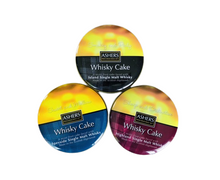 Load image into Gallery viewer, Asher&#39;s Scottish Malt Whisky Cakes Pack of 3 Highland Island Speyside Award Winning
