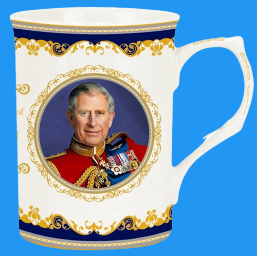 Disney Parks King Charles III Coronation Day Mug May 6 2023 New sold