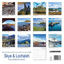 Load image into Gallery viewer, Skye and Lochalsh Calendar 2025 Organiser Wall Planner Christmas Gift
