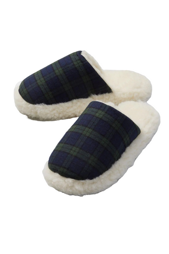 greentartanslippers