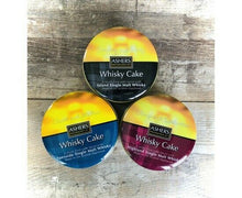 Load image into Gallery viewer, Asher&#39;s Scottish Malt Whisky Cakes Pack of 3 Highland Island Speyside Award Winning
